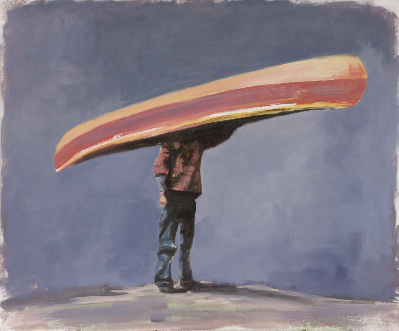 The Great Escape 2 (2009), oil on linen (Kolibri collection)